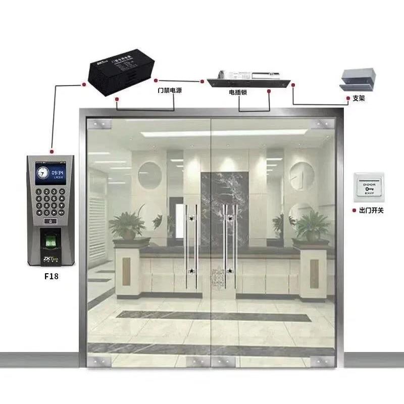 Power Distribution Room တွင် Glass Fireproof Door