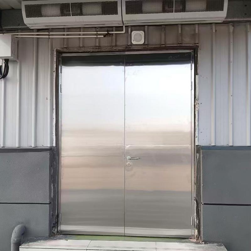 စက်မှုဓာတုအလုပ်ရုံ Stainless Steel Fireproof Door