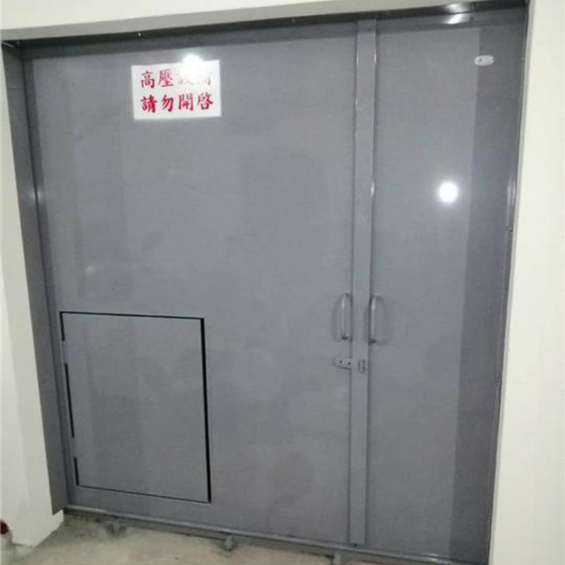 ပါဝါဖြန့်ဖြူးရေးအခန်းအတွက် Stainless Steel Fire-Rated Door